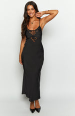 Elery Black Midi Dress Image