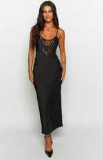 Elery Black Midi Dress Image