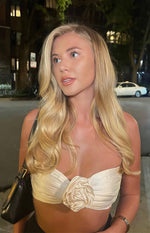 Kaylea Champagne Crop Top Image