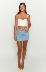 Sailor White Corset Top Image