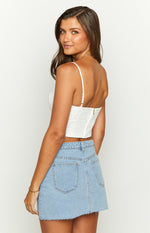 Sailor White Corset Top Image