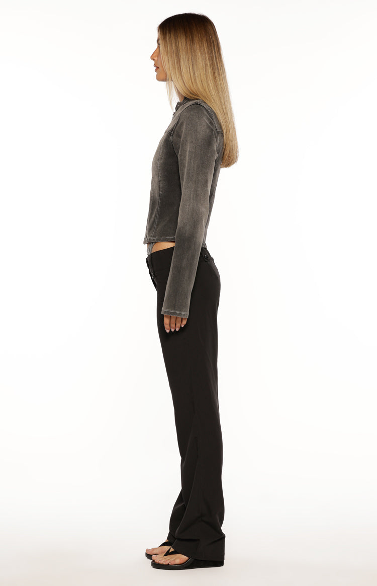 Vice Black Low Waist Pant Image