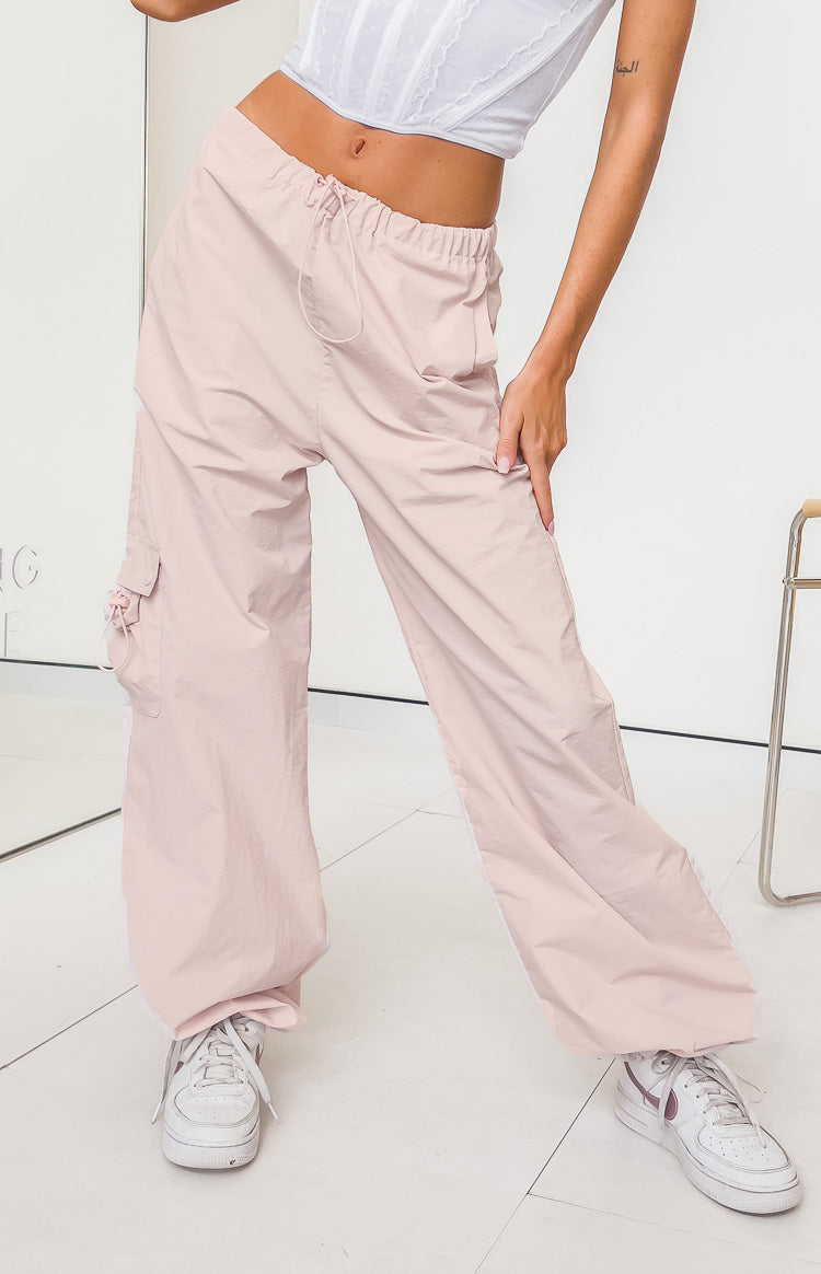 Bronx Pink Drawcord Cargos Image