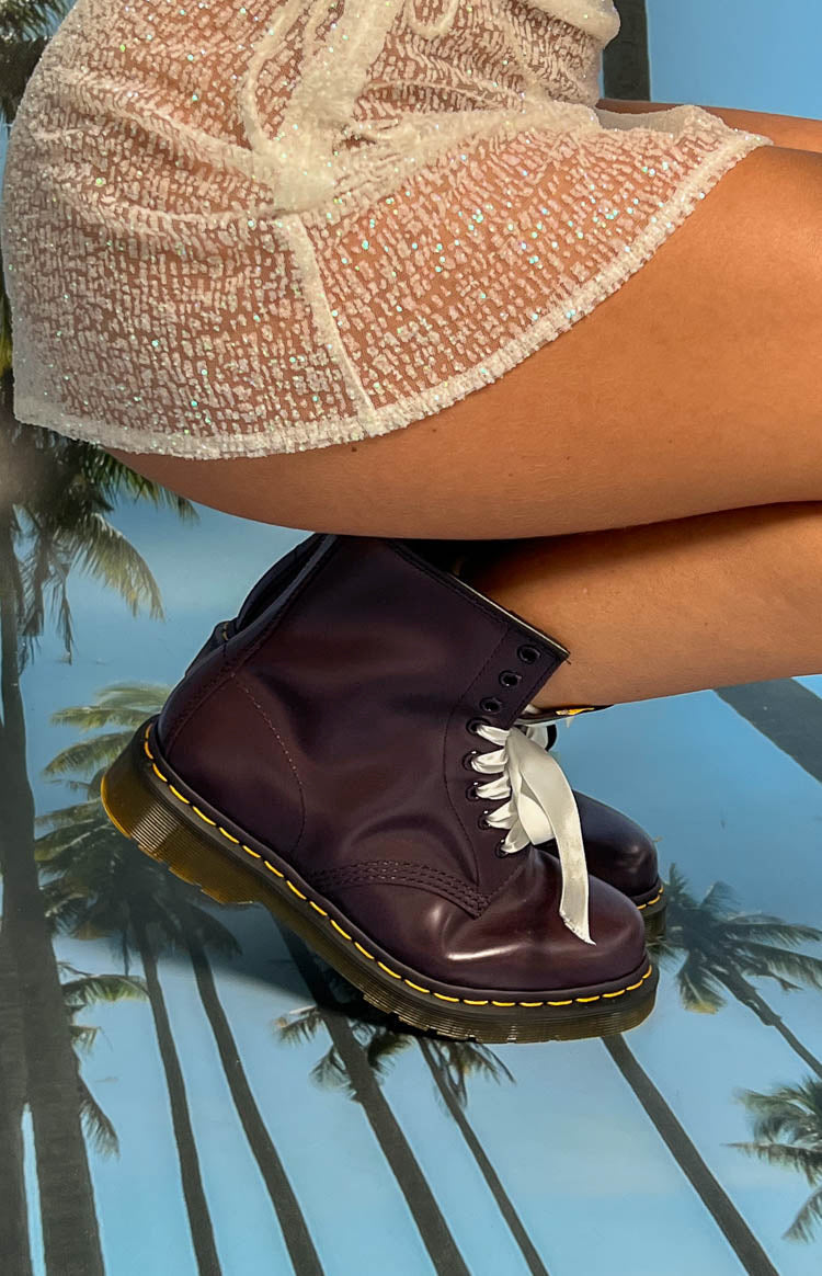 Dr. Martens 1460 8 Eye Old Oxblood Boot Image