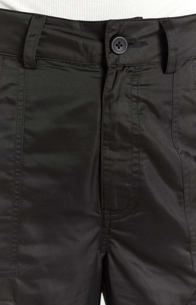 Hartley Black Nylon Pants Image
