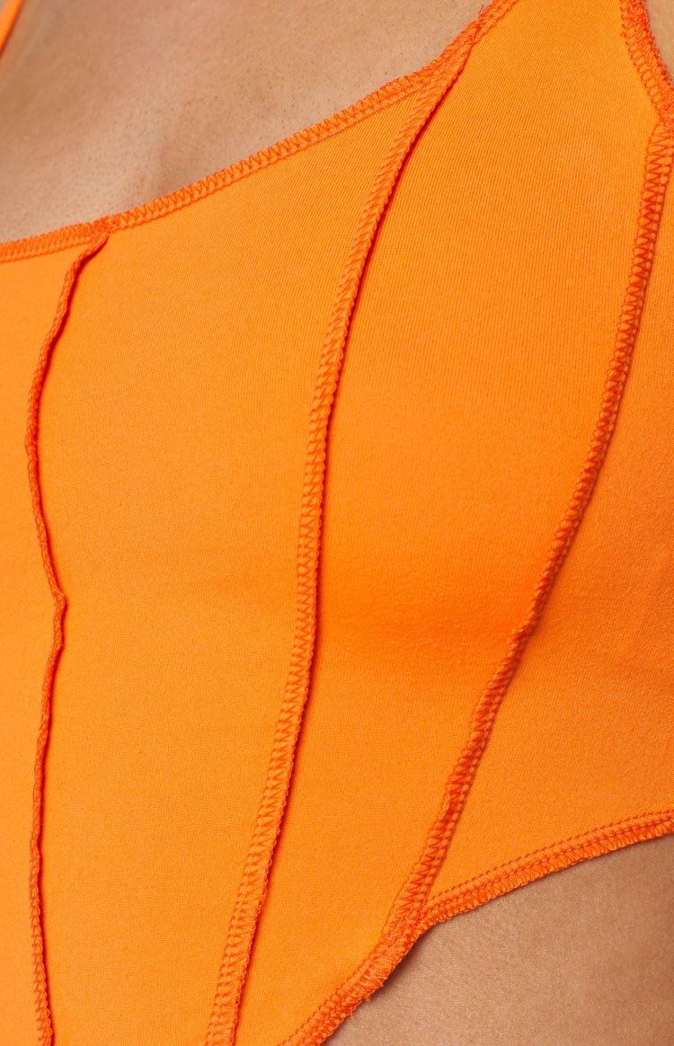 Lawley Corset Top Orange Image