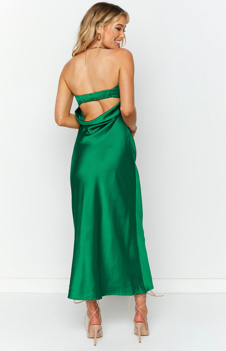 Maiah Emerald Maxi Dress Image