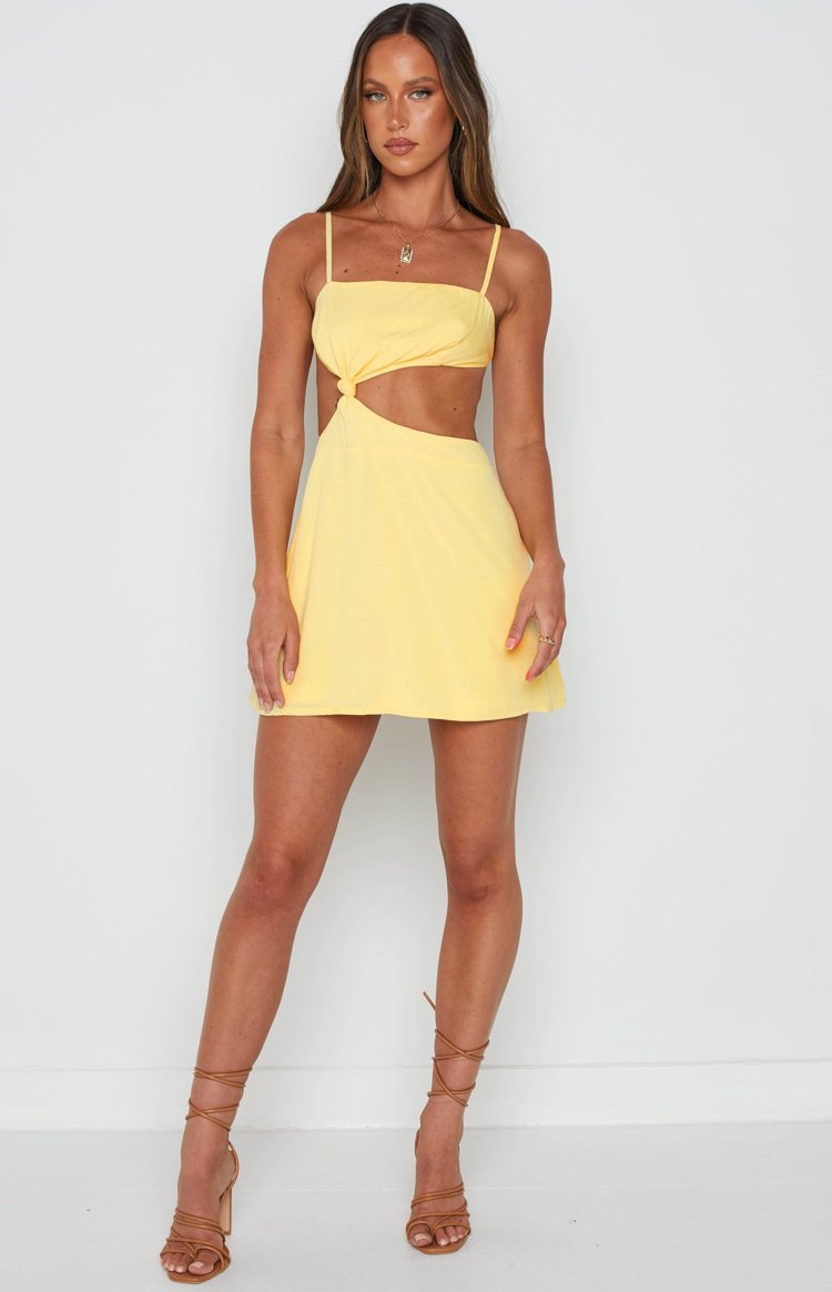 Tao Yellow Mini Dress Image