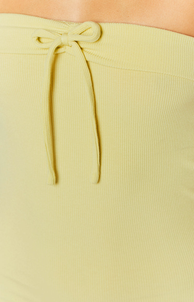 Francis Yellow Mini Dress Image