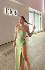 Girls' Night Out Green Midi Dress Image